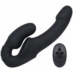 Cheap ❤️ Bondara Joyride 10 Function Remote Vibrating Strapless Strap-On 👍