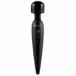 Discount 🥰 Bondara Black Midi Rechargeable Multi Speed Wand Vibrator 🥰