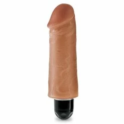 Outlet 🛒 Pipedream King Cock Mid Tone Stiffy Vibrating Dildo ? 5 Inch ⌛