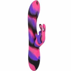 Cheap 🤩 Bondara Galaxy Glitter Silicone 10 Function Rabbit Vibrator 😍