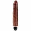 Discount 🎁 Pipedream King Cock Dark Tone Stiffy Vibrating Dildo ? 10 Inch 🔔