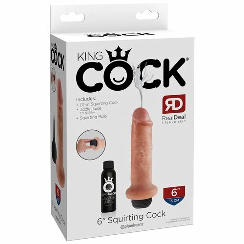 Top 10 🔔 Pipedream King Cock Light Tone Squirting Dildo - 6 Or 7 Inch 🥰 11 Top 10 🔔 Pipedream King Cock Light Tone Squirting Dildo - 6 Or 7 Inch 🥰 - Image 9
