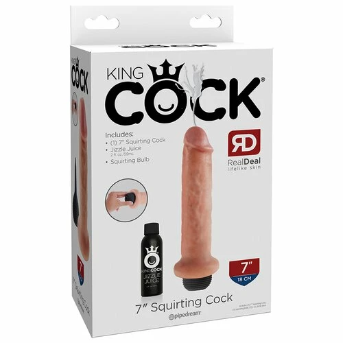 Top 10 🔔 Pipedream King Cock Light Tone Squirting Dildo - 6 Or 7 Inch 🥰 12 Top 10 🔔 Pipedream King Cock Light Tone Squirting Dildo - 6 Or 7 Inch 🥰 - Image 10
