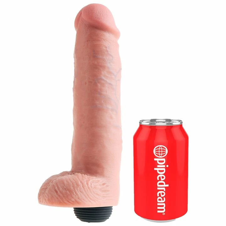 Discount 😀 Pipedream King Cock Light Squirting Ballsy Dildo - 8, 9, 10 Inch 👏 6 Discount 😀 Pipedream King Cock Light Squirting Ballsy Dildo - 8, 9, 10 Inch 👏 - Image 4