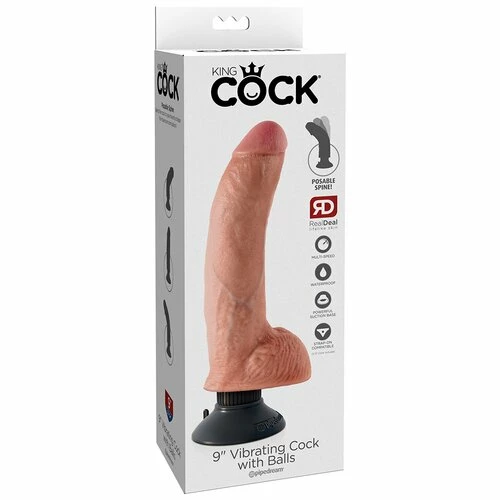 Promo 👏 Pipedream King Cock Poseable Ballsy Dildo Vibe - 7, 8, 9, 10 Inch 👏 14 Promo 👏 Pipedream King Cock Poseable Ballsy Dildo Vibe - 7, 8, 9, 10 Inch 👏 - Image 12