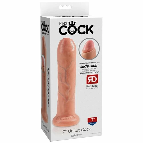 Brand new ๐ Pipedream King Cock Light Tone Uncut Dildo - 6, 7 Or 9 Inch ๐งจ 11 Brand new ๐ Pipedream King Cock Light Tone Uncut Dildo - 6, 7 Or 9 Inch ๐งจ - Image 9