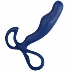 Flash Sale 🛒 Bondara Dark Blue Silicone Prostate Massager ? 5 Inch 💯