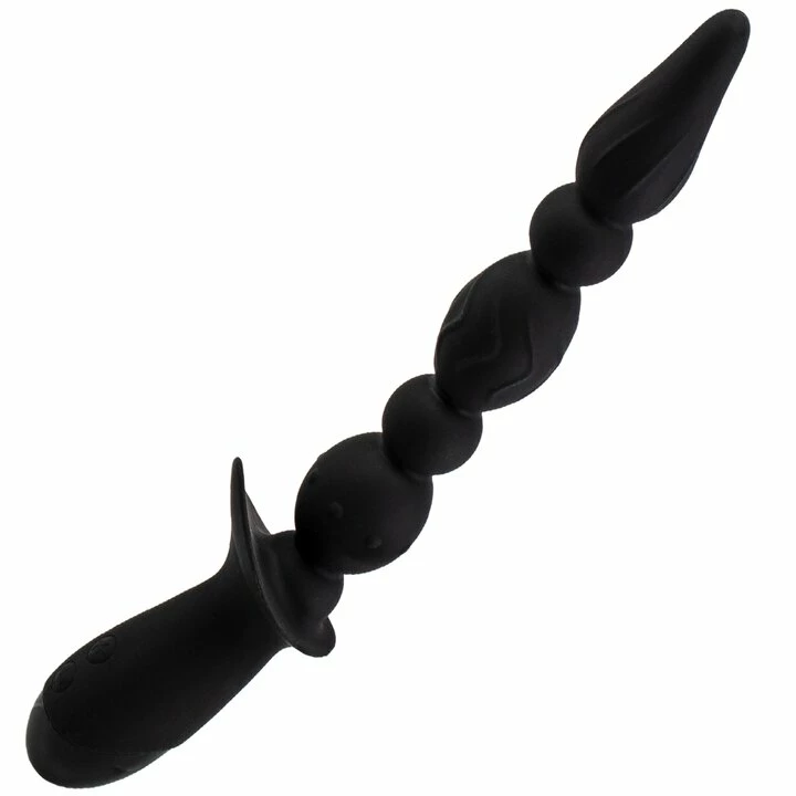 Outlet โ Bondara Merlin Silicone 10 Function Rechargeable Beaded Anal Vibe ๐ 3 Outlet โ Bondara Merlin Silicone 10 Function Rechargeable Beaded Anal Vibe ๐