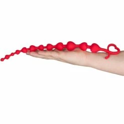 Best Pirce ⌛ Bondara Heartbead Silicone Anal Beads ? 13.5 Inch 🎁 -Sex Toys Sale unnamed file 262
