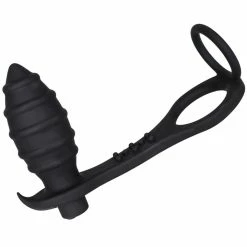 Best Pirce 👏 Bondara Cock Rocket 10 Function Butt Plug And Double Cock Ring 🔥