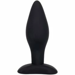 Best deal ๐งจ Bondara Wish You Were Rear Black Silicone Butt Plug - 3.5 Inch ๐