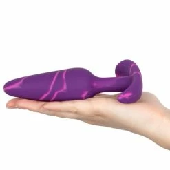 New 😉 Mon Amour Purple Marble Silicone Butt Plug - 4, 4.8 Or 5.8 Inch 😀 -Sex Toys Sale unnamed file 385