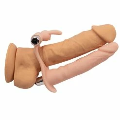 Budget 👍 Bondara Light Tone Dual Penetration Vibrating Strap-On - 6.5 Inch ✔️ -Sex Toys Sale unnamed file 389