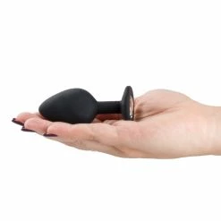 Flash Sale 🥰 Bondara&Sex Bejewelled Black Silicone Butt Plug ? 2.5, 3 Or 3.5 Inch 🛒 -Sex Toys Sale unnamed file 425