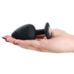 Flash Sale 🥰 Bondara&Sex Bejewelled Black Silicone Butt Plug ? 2.5, 3 Or 3.5 Inch 🛒 -Sex Toys Sale unnamed file 426