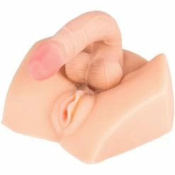 Cheap 🎉 Bondara Best Of Both Light Realistic Cock And Pussy Masturbator 💯