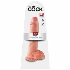 Budget 🔥 Pipedream King Cock Light Tone Ballsy Dildo - 6, 7, 8, 9, 10 Inch 🛒 -Sex Toys Sale unnamed file 686