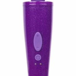 Outlet ⌛ Bondara Purple Glitter 10 Function Rechargeable Wand Vibrator ✔️ -Sex Toys Sale unnamed file 70