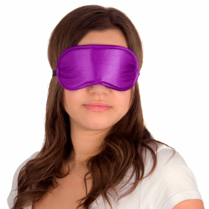 Deals 😍 Bondara Soft Satin Blindfold Mask - Purple 😉 2 Deals 😍 Bondara Soft Satin Blindfold Mask - Purple 😉 - Image 2