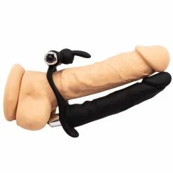 Wholesale 💯 Bondara Black Dual Penetration Vibrating Strap-On - 6.5 Inch 🧨 -Sex Toys Sale unnamed file 761