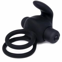 Best reviews of 🎉 Bondara Buzz Bunny 10 Function Vibrating Double Cock Ring 🎁