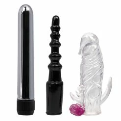 Coupon 💯 Bondara Three-Way Vibrator And Sleeve Couple?s Set ❤️