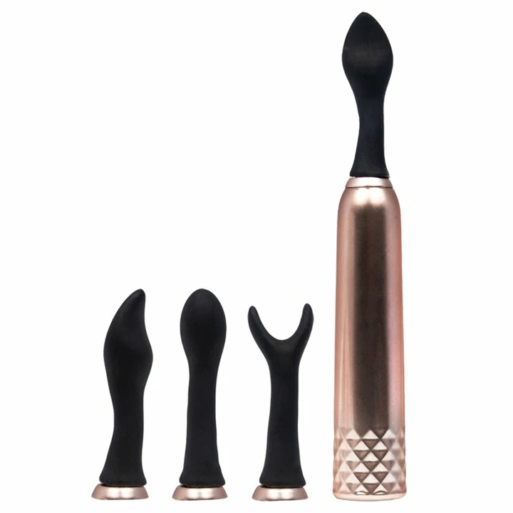 Flash Sale 🌟 Bondara Three-Way Rose Gold 10 Function Rechargeable Vibrator 😉 3 Flash Sale 🌟 Bondara Three-Way Rose Gold 10 Function Rechargeable Vibrator 😉