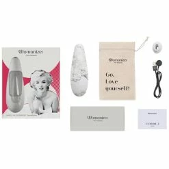 Hot Sale 🛒 Womanizer Marilyn Monroe White Marble 10 Function Clitoral Stimulator 😀 -Sex Toys Sale unnamed file 90