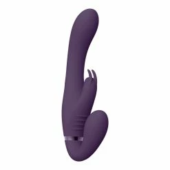 Brand new ๐ฏ Bondara&Sex VIVE Suki 30 Function Rechargeable Rabbit Strapless Strap-On ๐