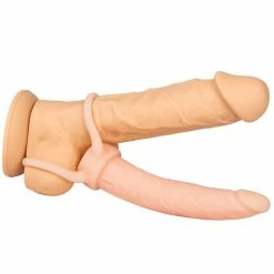 Flash Sale 👏 Bondara Light Tone Dual Penetration Anal Strap-On Dildo - 6 Inch 🛒