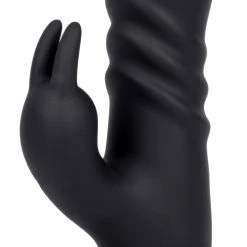 Flash Sale 🎁 Bondara Black 10 Function Rotating G-Spot Rabbit Dildo ? 8 Inch 🥰 -Sex Toys Sale unnamed file 951